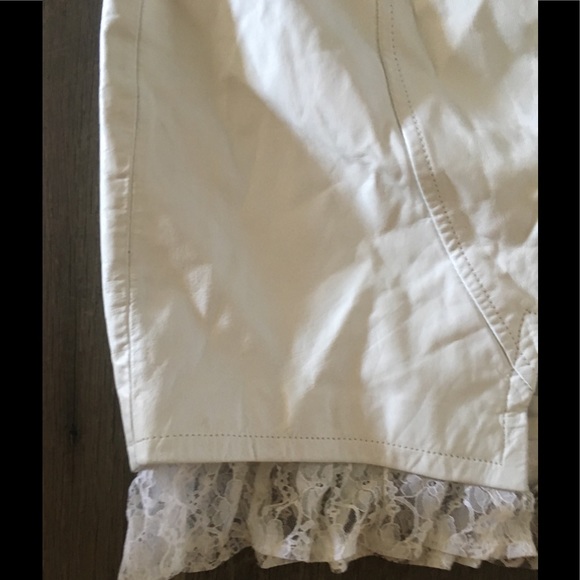 💎 VINTAGE LEATHER SKIRT 💎 NWOT. - Picture 6 of 8